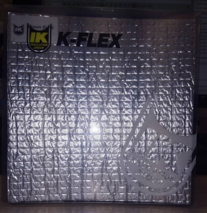 Cách nhiệt bảo ôn K-Flex ST Class 0 có 1 mặt nhôm 