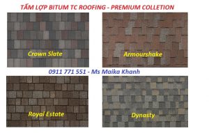 tấm bitum tc roofing premium collection 214746