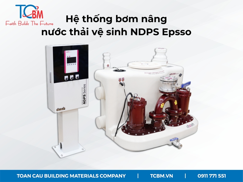 Hệ thống bơm nâng nước thải vệ sinh