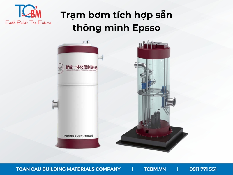 Trạm bơm tích hợp sẵn thông minh dòng DPS