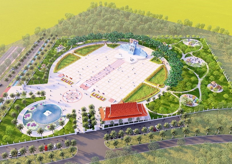 Vietnam - Laos Friendship Park