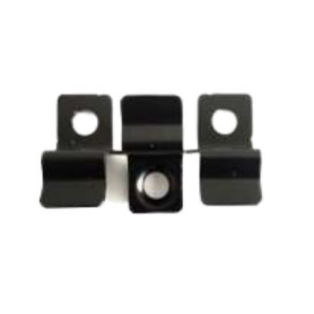 Stainless steel clip with Black coating