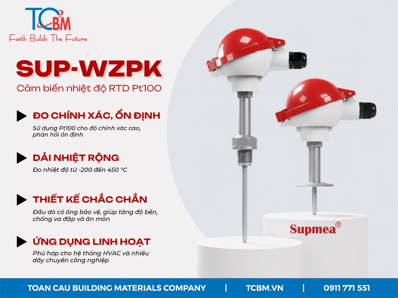 cảm biến nhiệt độ SUP-WZPK