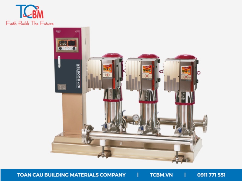 máy bơm tăng áp có biến tần