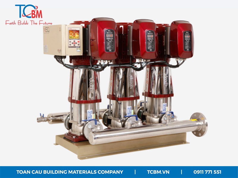 máy bơm tăng áp có biến tần